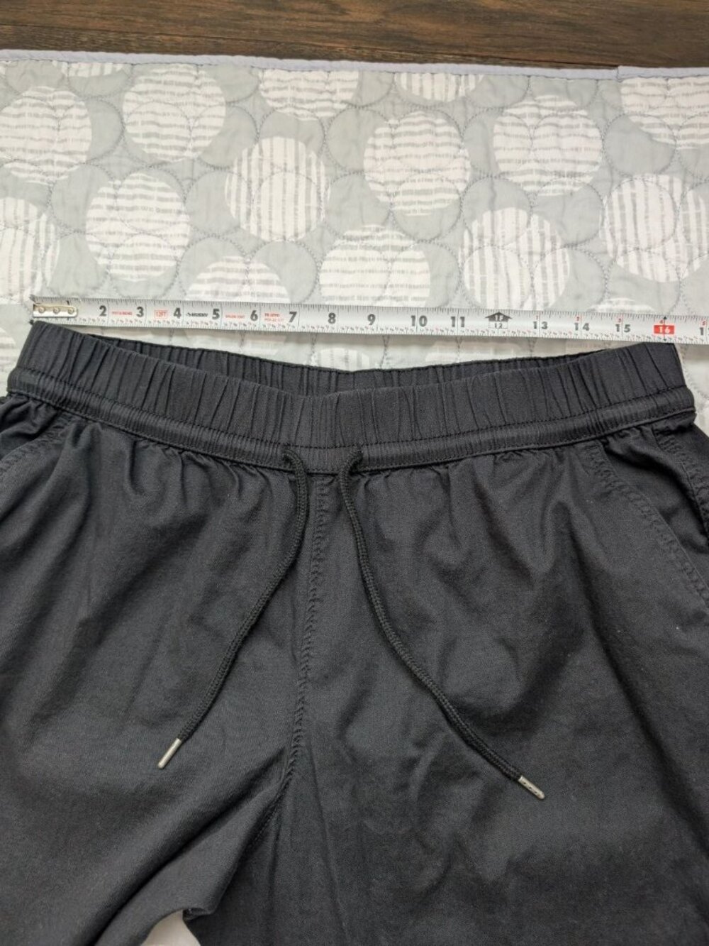 Pact Organic Cotton Pants Women XL Black Pull-On Elastic Waist Lounge Casual - Picture 4 of 6